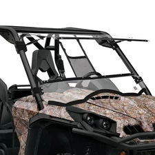 For 2011-20 Can Am Commander 800/800R/1000/Max Flip Windshield Scratch Resistant