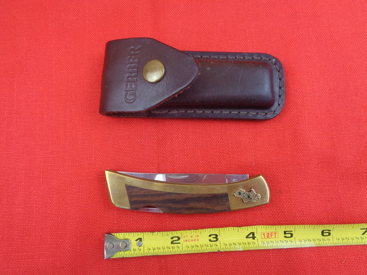Gerber Sportsman Knife In Collectible Vintage Factory Manufactured