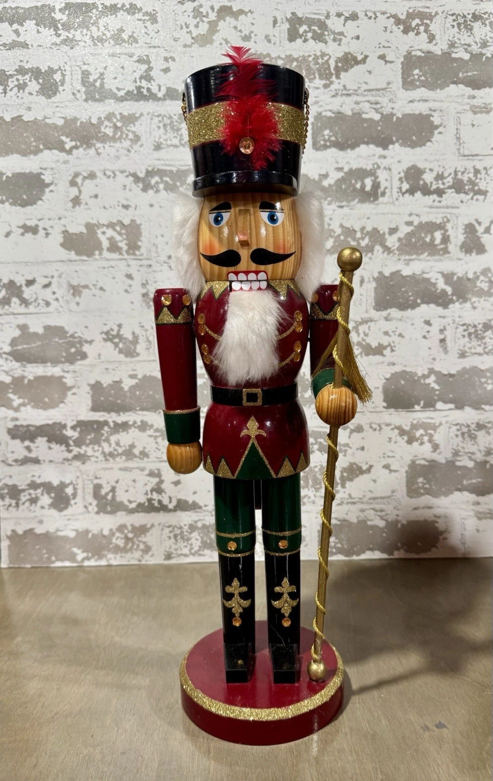 Lord & Taylor 17.5” Marching Band Leader Nutcracker