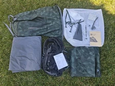 New HEIMPLANET Backdoor Cairo Camo 4 Person 4p Inflatable Tent