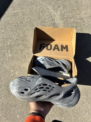 Yeezy Foam Runner - black and white trainers #YeezyFoamRunner