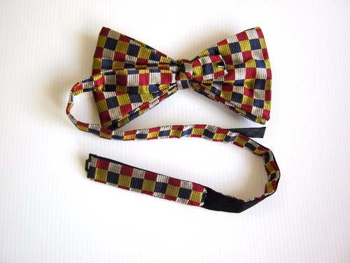 ERMENEGILDO ZEGNA PAPILLON NUOVO NEW 100% SETA SILK MADE IN ITALY ORIGINALE - Picture 2 of 2