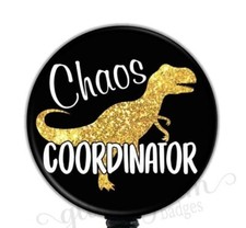 Chaos Coordinator Retractable Badge Holder, Nurse Retractable Badge Clip GG4995