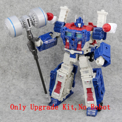 Kit Aggiornamento Per Kingdom Ultra Magnus - Piastre Piedi Spalla Martello Arma - PVC DIY - Foto 3