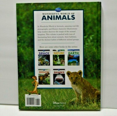 Disney Learning Wonderful World of Animals Disney Book Group First