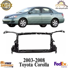 Front Radiator Support Assembly Steel For 2003-2008 Toyota Corolla