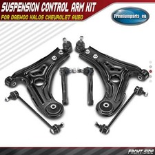 6pcs Suspension Control Arm Kit Front for Daewoo Kalos Chevrolet Aveo 96535081