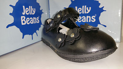 Jelly Beans Nami Toddler Girl's Shoes Black Black PT Flowers