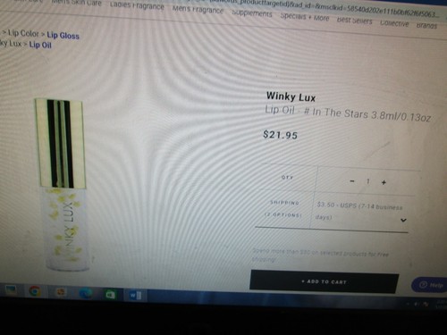 New Set Londontown Cuticle Creme & Winky Lux Lip Oil MSRP $43.95 - Picture 6 of 7