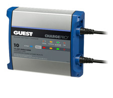 GUEST ON-BOARD BATTERY CHARGER 10A / 12V - 1 BANK - 120V INPUT