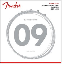 Fender Super 250's Nickel-Plated Steel Guitar Strings 9-42