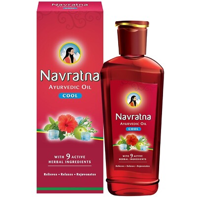 Navratna Ayurvedic Cool Oil - lindert, entspannt, entjuvaniert