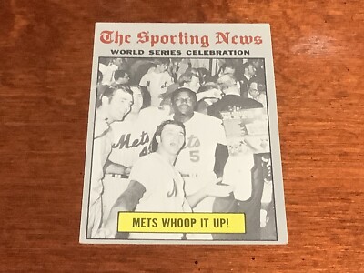 1970 Topps 1969 World Series Summary  Mets Whoop It Up #310 EX Condition