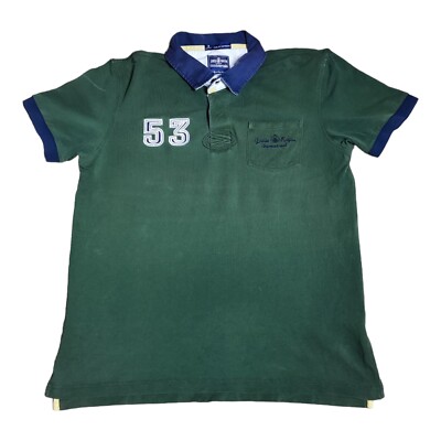 Louis Royer International Men's Green Polo Shirt Size XL