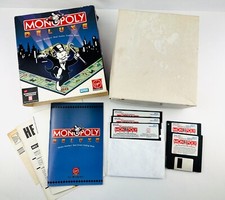 Vintage 1992 Monopoly Deluxe Computer Game for Windows - Virgin Games Software