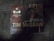 2002 Tim McGraw CD ROM Digi-Pak never before seen music video