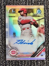 2019 Bowman Chrome Rece Hinds Refractor Auto RC /499 #CDA-RH 
