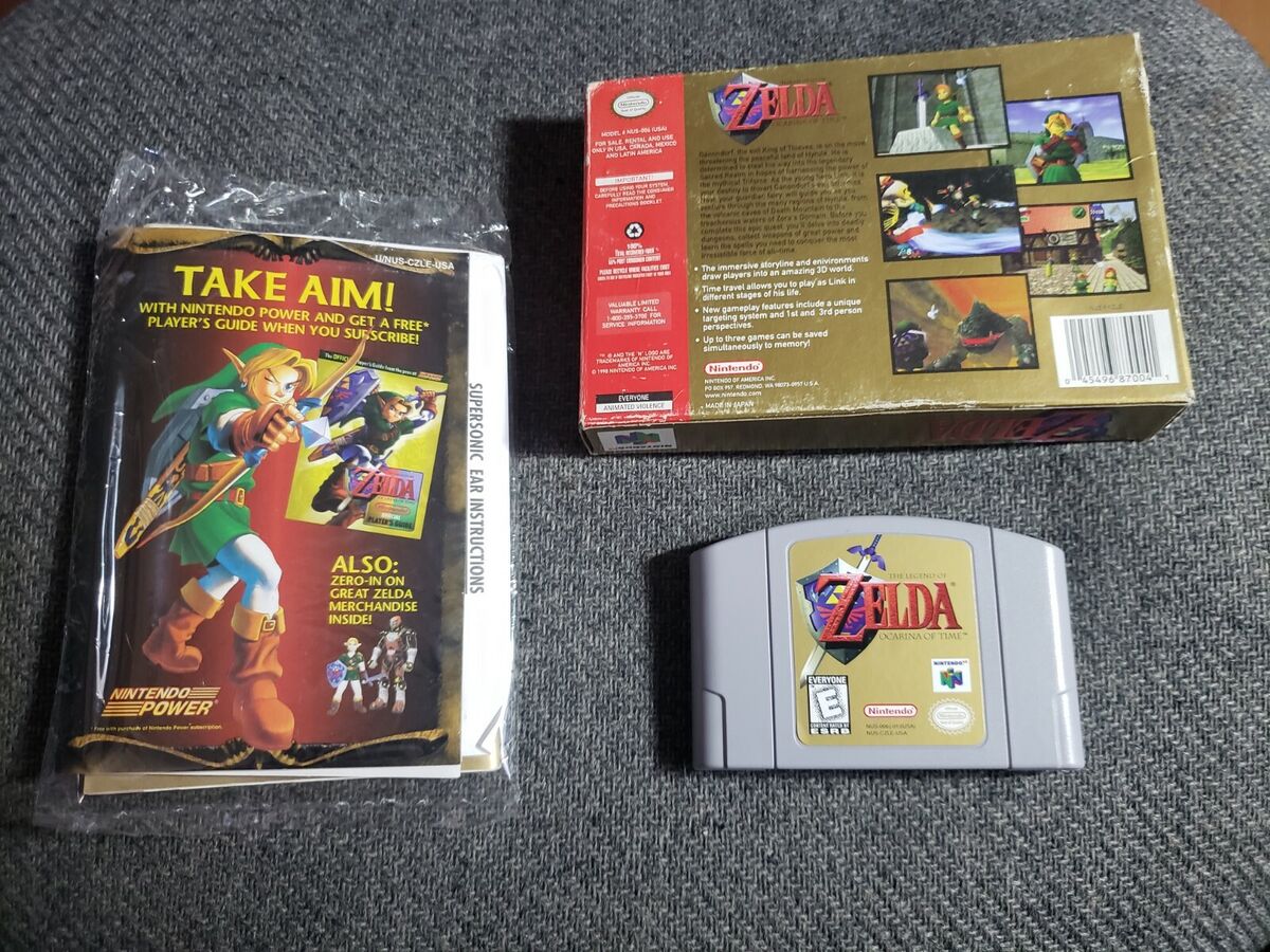 Legend of Zelda: Ocarina of Time (Nintendo 64, 1998