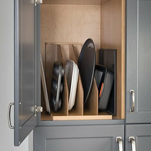 Hafele Inch Wide Vertical Tray Wood Divider for 12 Inch Wide
