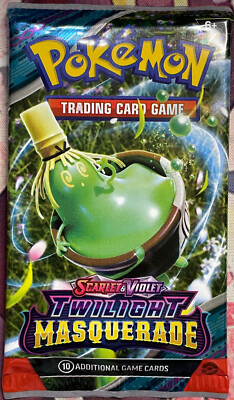 NEW 1x - Pack Booster Masquerade Twilight 英語版 masquerade twilight Pokémon English Sealed Factory ポケモンカードゲーム
