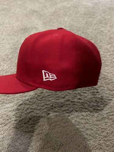 Washington Nationals MLB New Era Red American Flag 7 Size Hat Cap - Picture 8 of 9