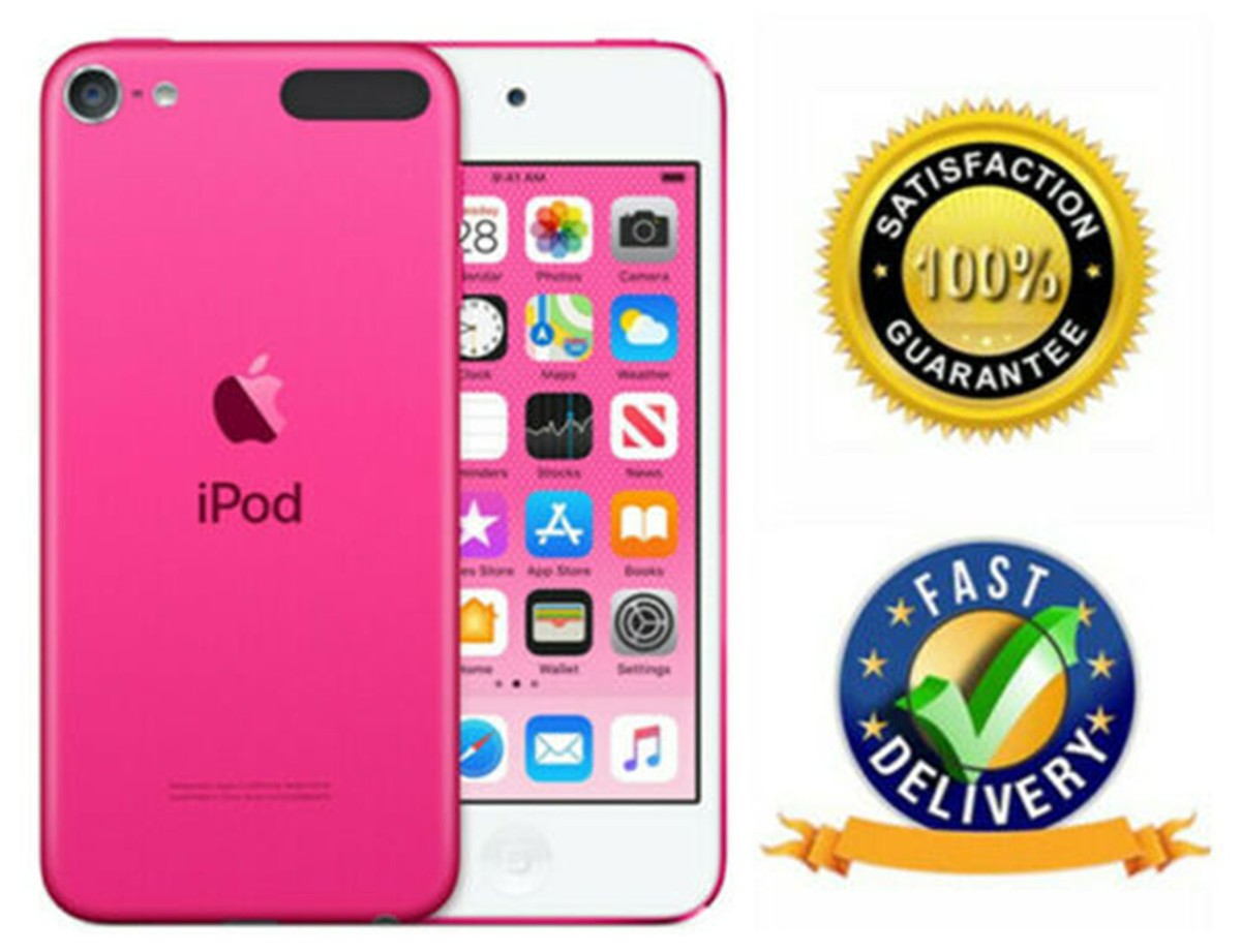 NEW Apple iPod Touch (7th Generation) - Pink, 128GB MP4 Player - 1