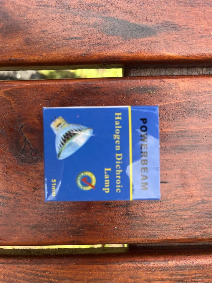 Power Beam 10x 50 W MR16 12 V  38’ Halogen Spot Light Bulb Dichroic Lamp. - Image 2 of 4