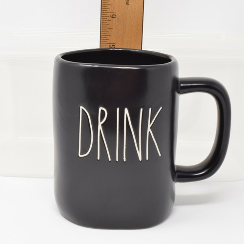 Rae Dunn Trinkbecher Schwarz & Weiß Neu Tasse von Magenta - Bild 8 von 10