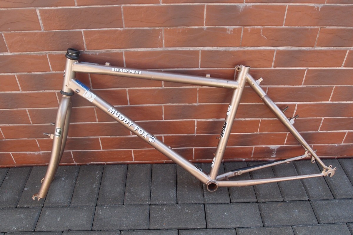 MTB steel frame set Muddy Fox Seeker Mega Hand Built18 in CRMO