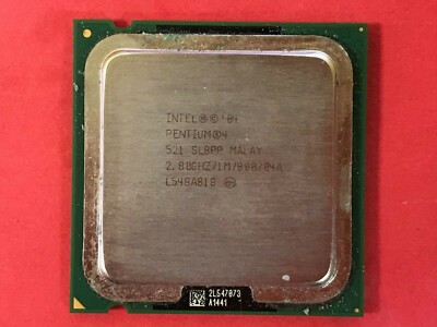 Intel SL8PP Pentium 4 Processor 521 2.8GHz 1MB 800MHz Desktop CPU , 30 DAY WRNTY