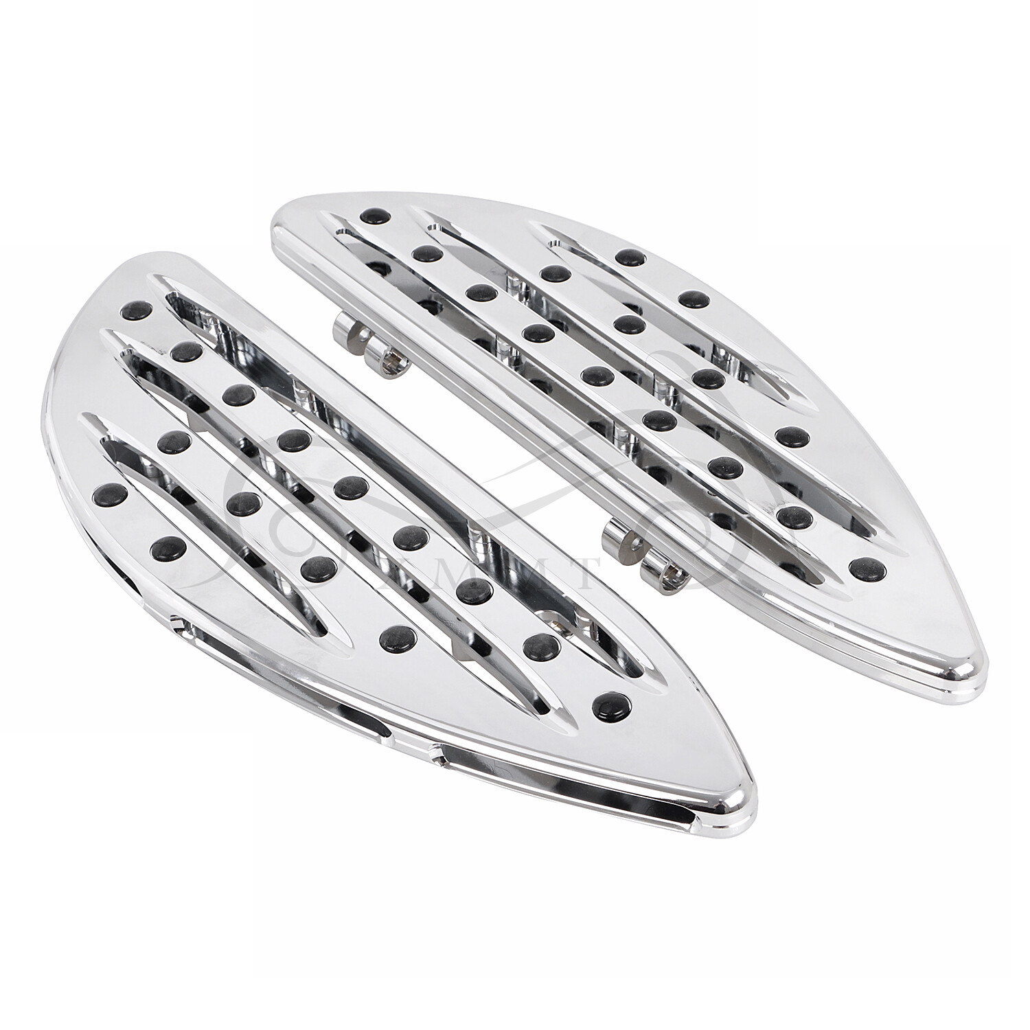 Chrome Driver Stretched Floorboards Foot Boards For Harley Electra