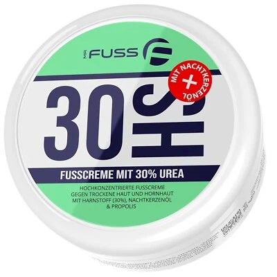 Mr. Fuss Hornhautentferner Urea Creme 30% | Fußcreme Hornhaut Entfernen Fuß