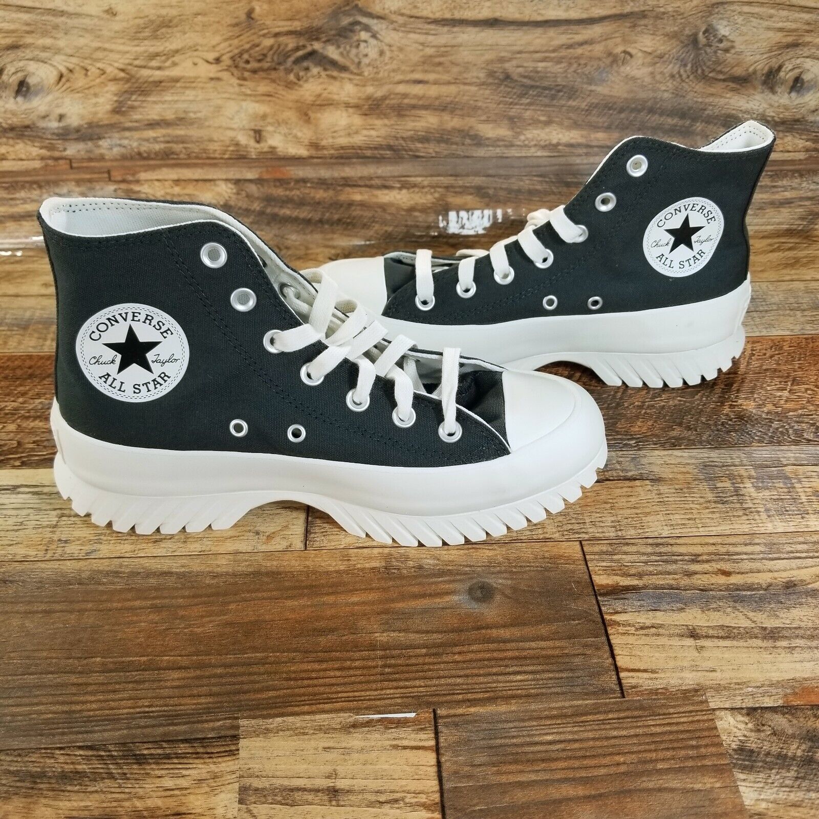CONVERSE Chuck Taylor Womens All Star Lugged Canvas  High-Top Sneakers  Size 8 | eBay