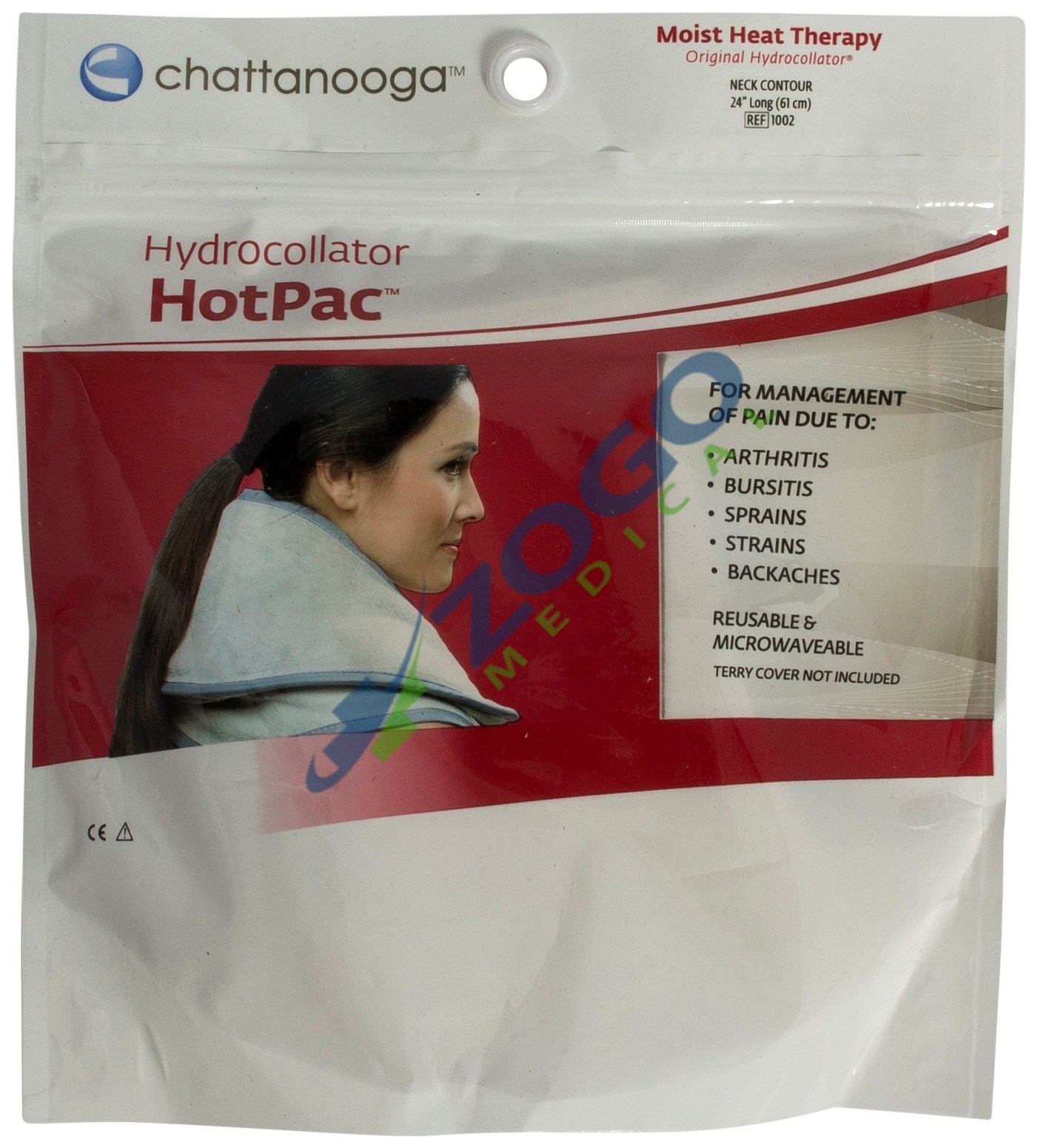 Chattanooga HotPac Hydrocollator Moist Heat Hot Pack - Neck 