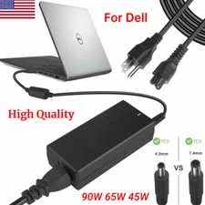 AC Laptop Charger Power Adapter for Dell Inspiron 13 14 15R 17R 3000 5000 7000 