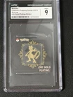 Mewtwo 24K Gold Plating Popping Candy Korean Sticker Graded CGC 9 Pokemon 2023