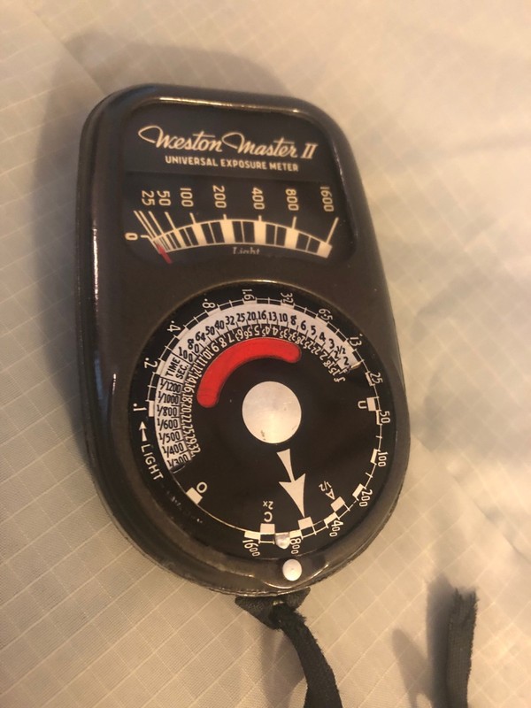 Weston Master II Universal Photograph Exposure Meter - Good quality Used