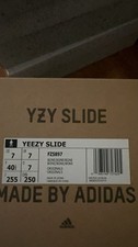 adidas Yeezy Slides Bone Men's Size 7 fz5897