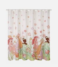 Disney Princess Fabric Shower Curtain 70" x 72" by The Big One Kids NEW