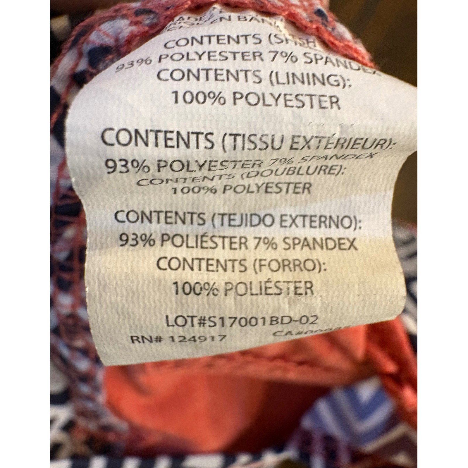 TRUNKS Multi Functional Short Coral Heathered Siz… - image 4