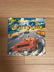PC Engine Out Run Hu boxed manual Japan B1