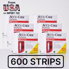 ACCU-CHEK Performa 600 Test Strips - From USA EXP- 05-2027,NO IMPORT FEE  