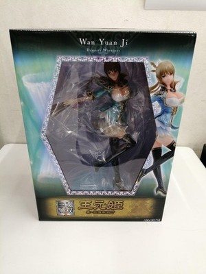 Dynasty Warriors 7 Wang Yuanji 1/8 Scale Figure Amakuni Used From Japan