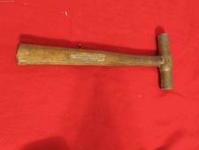 Snap On BH 16A Brass Hammer with wood handle