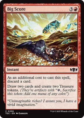 MTG Big Score [Tarkir: Dragonstorm Commander] Near Mint Magic