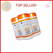 CPAP Mask Wipes Lite Citrus - 3 packs of 62 wipes