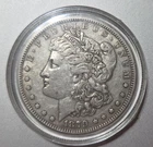 1879 Morgan Silver Dollar $1 Philadelphia 0.900 Silver Business Strike KM#110