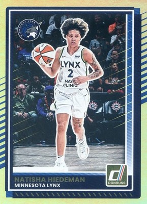 2025 Panini Donruss WNBA Silver Holo #72 NATISHA HIEDEMAN LYNX