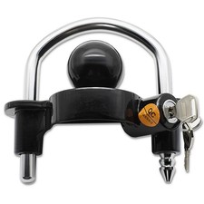 1x Bügelschloss für Anhänger Anhängerschloss Diebstahlsicherung Diebstahlschutz