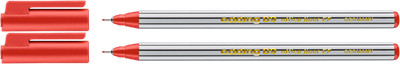 2x edding 89 Office Fineliner EF rot